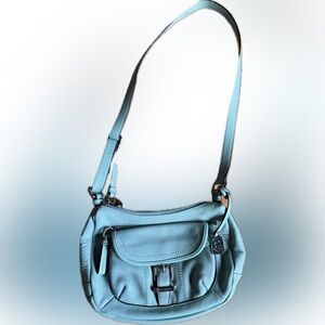 Gaini Bernini cross body bag - Seagram green